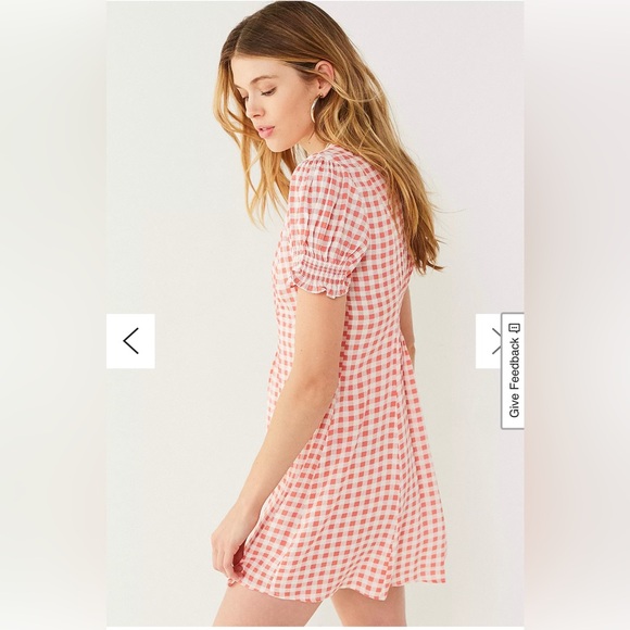 URBAN OUTFITTERS GINGHAM MINI DRESS - Picture 6 of 7
